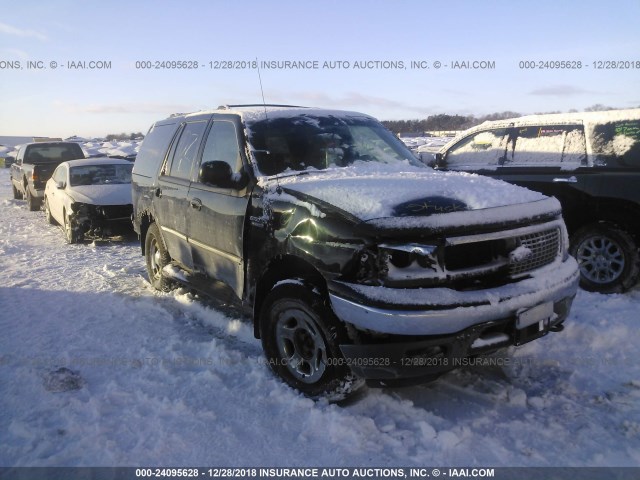1FMPU18L8XLA94060 - 1999 FORD EXPEDITION BLACK photo 1