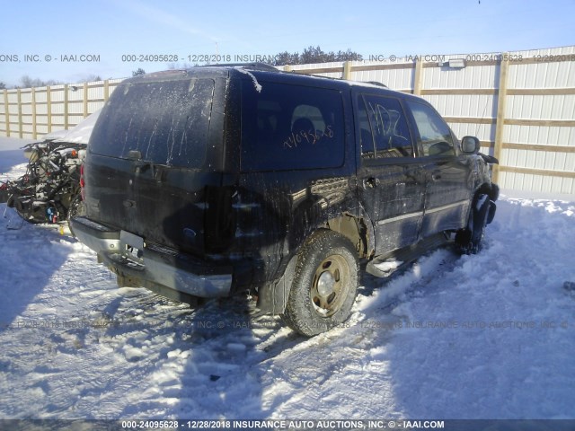 1FMPU18L8XLA94060 - 1999 FORD EXPEDITION BLACK photo 4