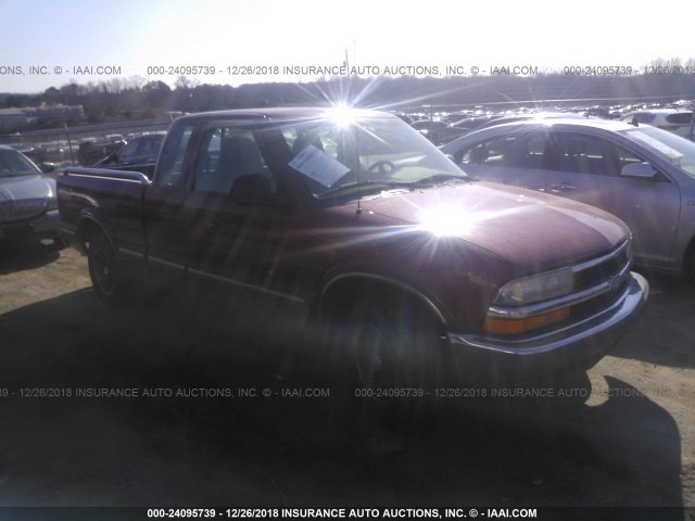 1GCCS19X0W8177557 - 1998 CHEVROLET S TRUCK S10 RED photo 1