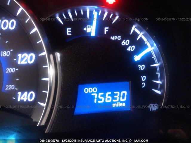 4T1BF1FKXCU067753 - 2012 TOYOTA CAMRY SE/LE/XLE 黑色 照片 7