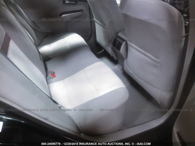 4T1BF1FKXCU067753 - 2012 TOYOTA CAMRY SE/LE/XLE 黑色 照片 8