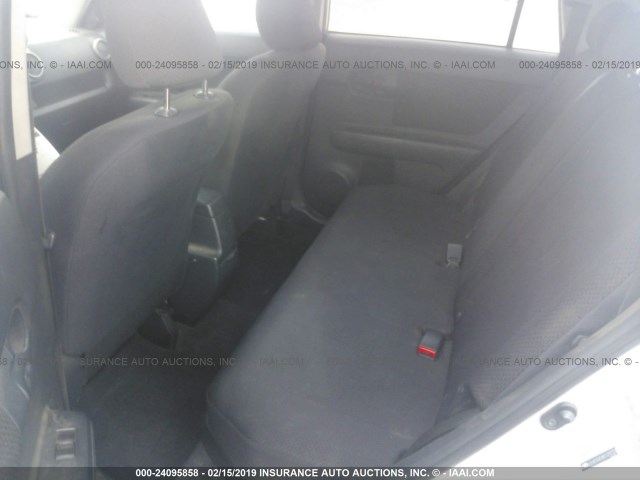 JTLKE50E881039724 - 2008 TOYOTA SCION XB SILVER photo 8