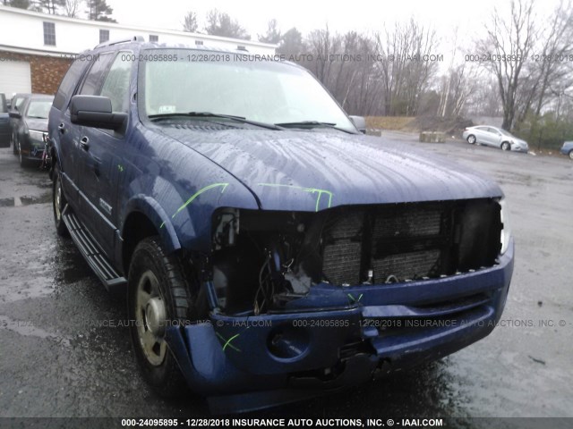 1FMFU16588LA55518 - 2008 FORD EXPEDITION XLT Dark Blue photo 6