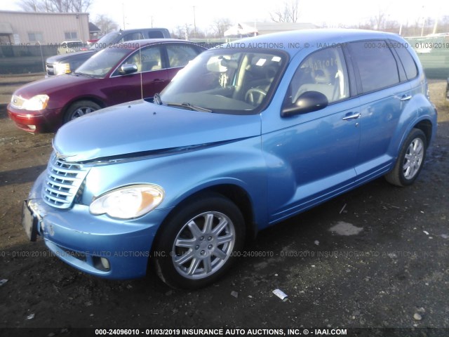 3A8FY58B68T104246 - 2008 CHRYSLER PT CRUISER TOURING BLUE photo 2