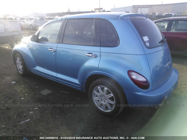 3A8FY58B68T104246 - 2008 CHRYSLER PT CRUISER TOURING BLUE photo 3