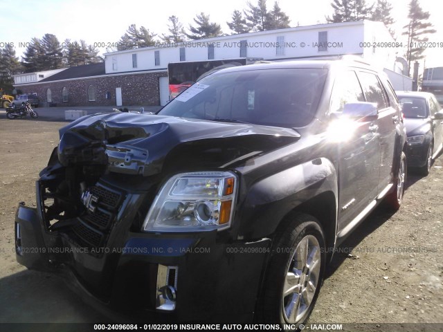 2GKALREK4F6430175 - 2015 GMC TERRAIN SLE BLACK photo 2