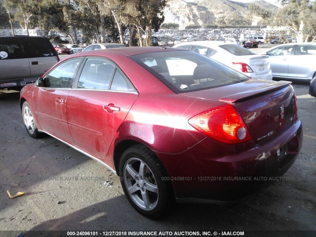 1G2ZG57N084197343 - 2008 PONTIAC G6 SE RED photo 3