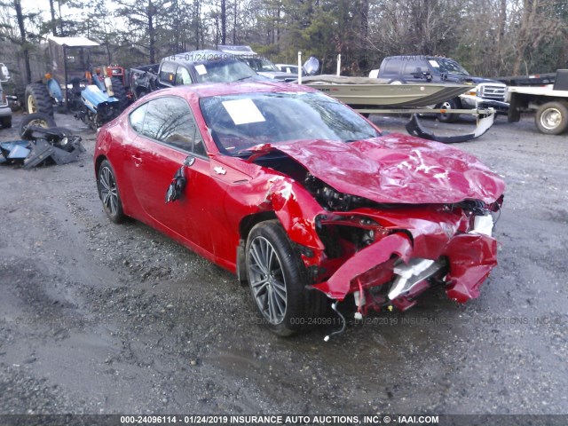 JF1ZNAA17D2708798 - 2013 TOYOTA SCION FR-S RED photo 1