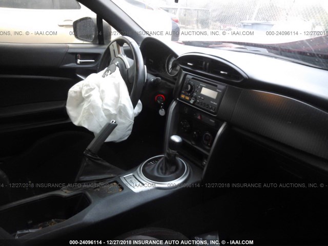 JF1ZNAA17D2708798 - 2013 TOYOTA SCION FR-S RED photo 5