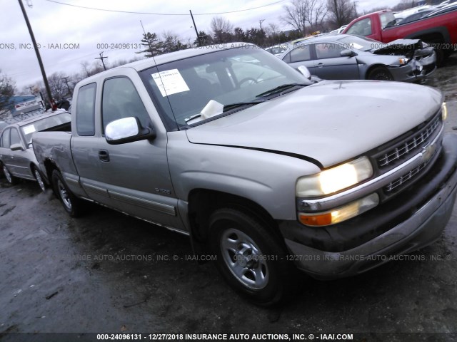 1GCEC19T32Z222725 - 2002 CHEVROLET SILVERADO C1500 TAN photo 1