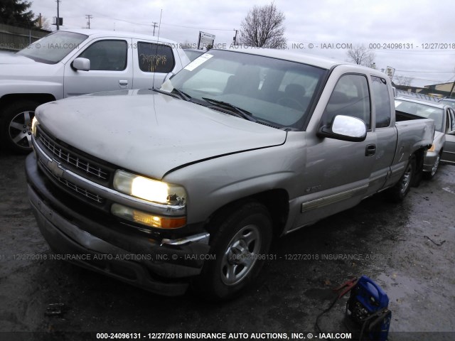 1GCEC19T32Z222725 - 2002 CHEVROLET SILVERADO C1500 TAN photo 2