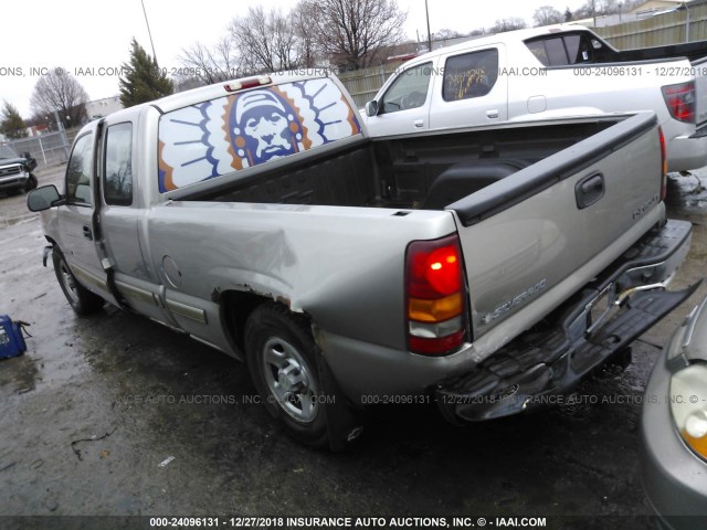 1GCEC19T32Z222725 - 2002 CHEVROLET SILVERADO C1500 TAN photo 3