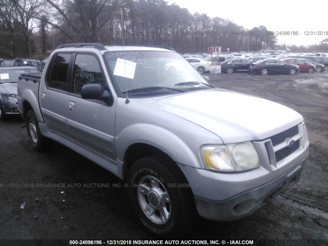 1FMZU77E22UC81649 - 2002 FORD EXPLORER SPORT TR  GRAY photo 1