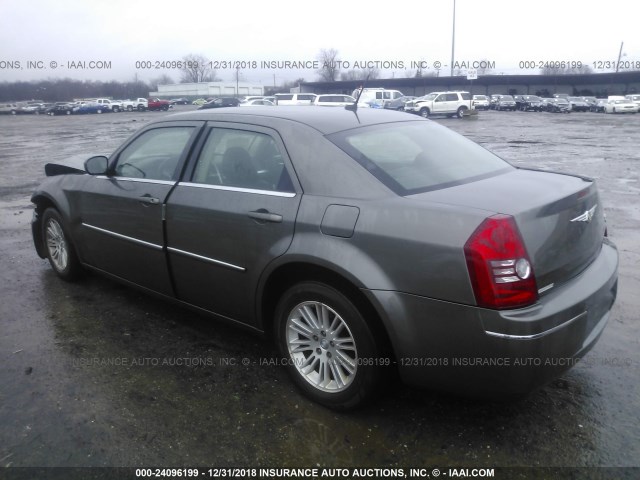 2C3KA53G08H125250 - 2008 CHRYSLER 300 TOURING GRAY photo 3