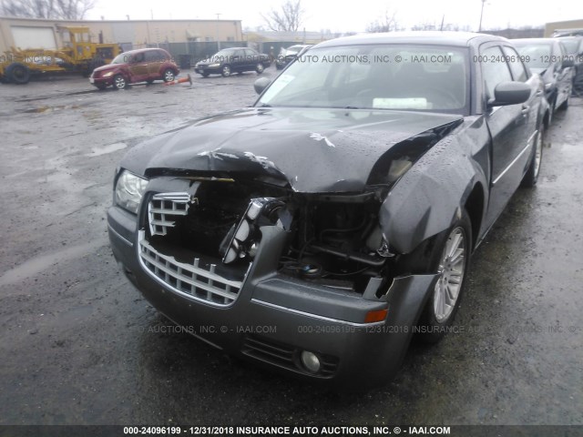 2C3KA53G08H125250 - 2008 CHRYSLER 300 TOURING GRAY photo 6