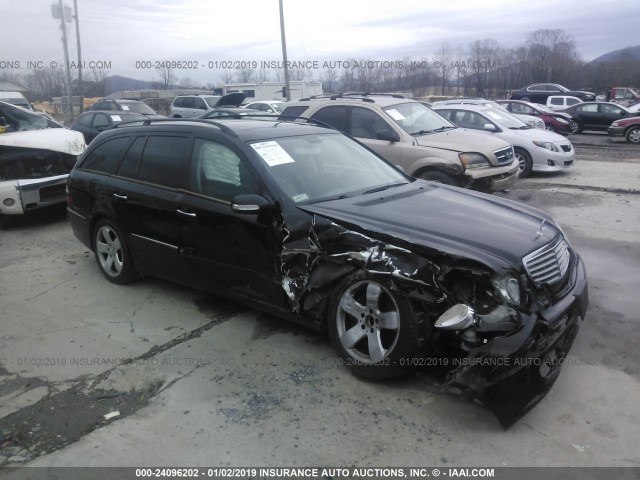 WDBUH83J16X191293 - 2006 MERCEDES-BENZ E 500 4MATIC BLACK photo 1