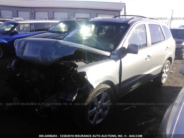 5NMSH73E37H039936 - 2007 HYUNDAI SANTA FE SE/LIMITED SILVER photo 2