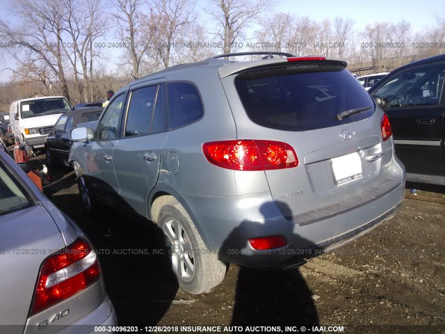 5NMSH73E37H039936 - 2007 HYUNDAI SANTA FE SE/LIMITED SILVER photo 3