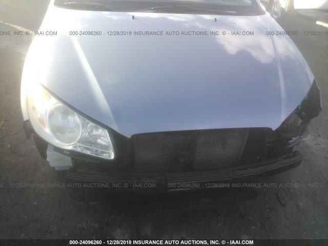 KMHDU46D09U802816 - 2009 HYUNDAI ELANTRA GLS/SE GRAY photo 6