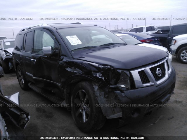 5N1BA0ND4EN606263 - 2014 NISSAN ARMADA SV/SL/PLATINUM BLACK photo 1