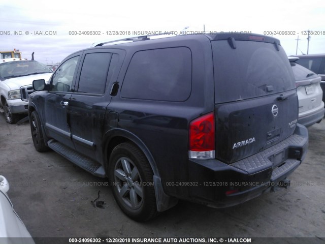 5N1BA0ND4EN606263 - 2014 NISSAN ARMADA SV/SL/PLATINUM BLACK photo 3