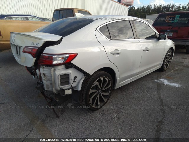 19UDE2F83HA008354 - 2017 ACURA ILX PREMIUM STYLE/TECH STYLE WHITE photo 4