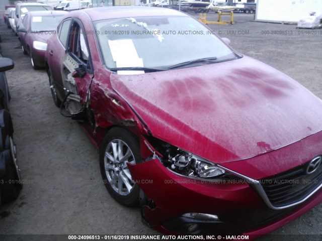 3MZBM1L79FM218257 - 2015 MAZDA 3 TOURING RED photo 6