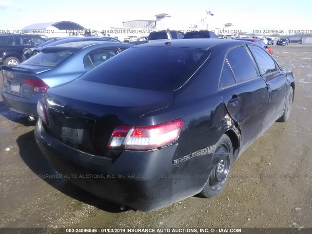 4T1BF3EK7BU589364 - 2011 TOYOTA CAMRY SE/LE/XLE 黑色 照片 4