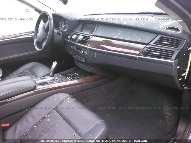 5UXZW0C53BL662328 - 2011 BMW X5 XDRIVE35D Azul foto 5