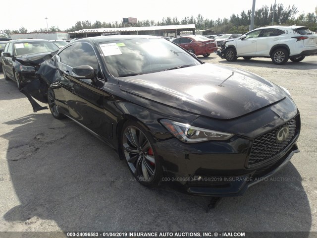 JN1FV7EKXJM530228 - 2018 INFINITI Q60 RED SPORT 400 BLACK photo 1