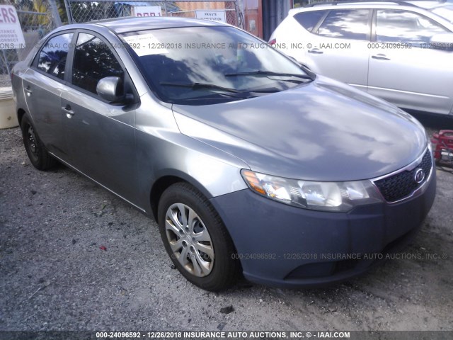 KNAFU4A22B5369063 - 2011 KIA FORTE EX GRAY photo 6