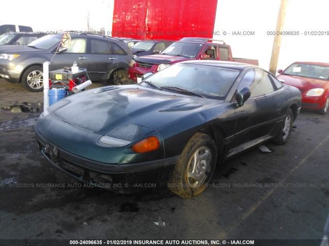 JB3BM44H0PY011078 - 1993 DODGE STEALTH GREEN photo 2