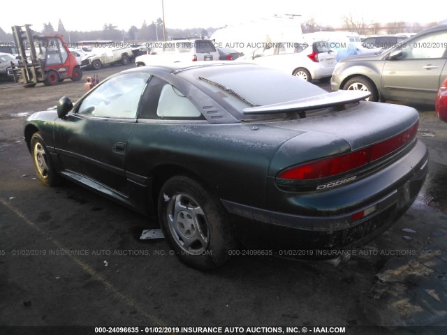 JB3BM44H0PY011078 - 1993 DODGE STEALTH GREEN photo 3