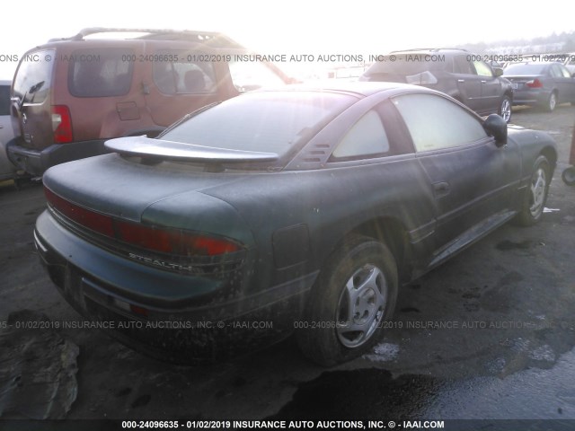 JB3BM44H0PY011078 - 1993 DODGE STEALTH GREEN photo 4