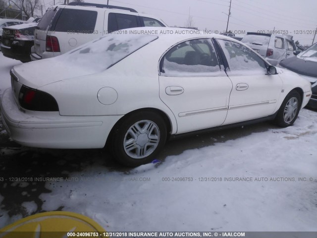 1MEHM55S33G608099 - 2003 MERCURY SABLE LS PREMIUM WHITE photo 4