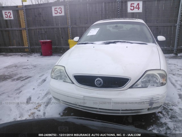 1MEHM55S33G608099 - 2003 MERCURY SABLE LS PREMIUM WHITE photo 6