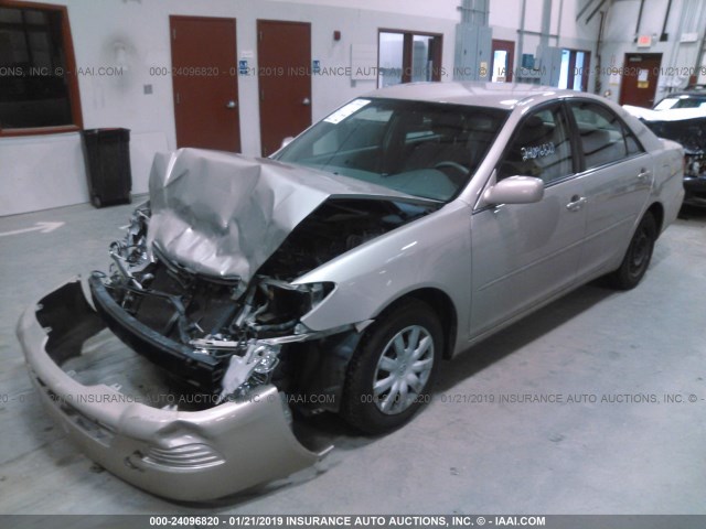 4T1BE32K45U423248 - 2005 TOYOTA CAMRY LE/XLE/SE Champagne photo 2