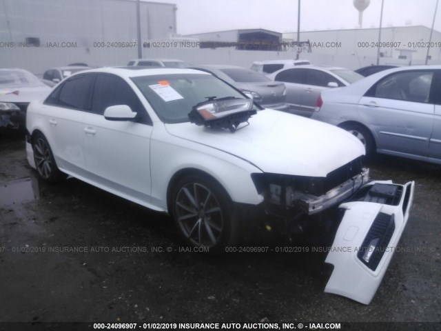 WAUAFAFL0GN012394 - 2016 AUDI A4 PREMIUM/S-LINE WHITE photo 1