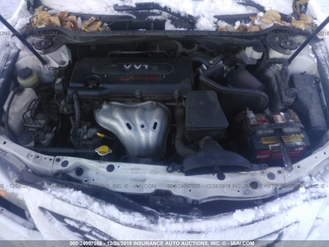 4T1BE46K27U729965 - 2007 TOYOTA CAMRY NEW GENERAT CE/LE/XLE/SE WHITE photo 10