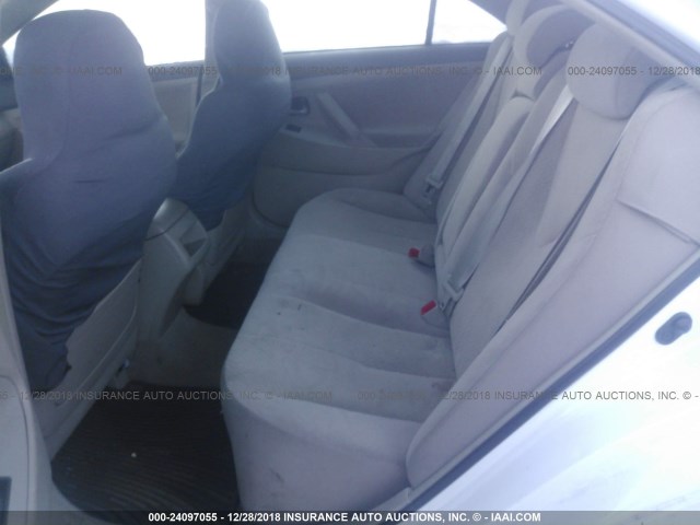 4T1BE46K27U729965 - 2007 TOYOTA CAMRY NEW GENERAT CE/LE/XLE/SE WHITE photo 8