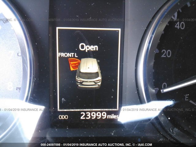 5TDKKRFH1GS151814 - 2016 TOYOTA HIGHLANDER XLE ვერცხლისფერი ფოტო 7