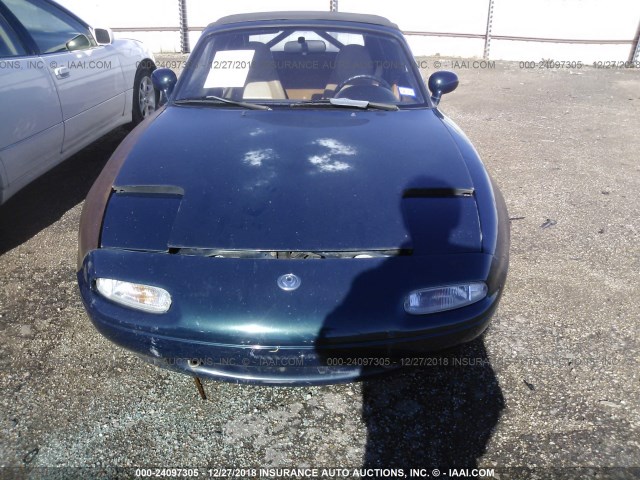 JM1NA3539T0702183 - 1996 MAZDA MX-5 MIATA BLUE photo 6