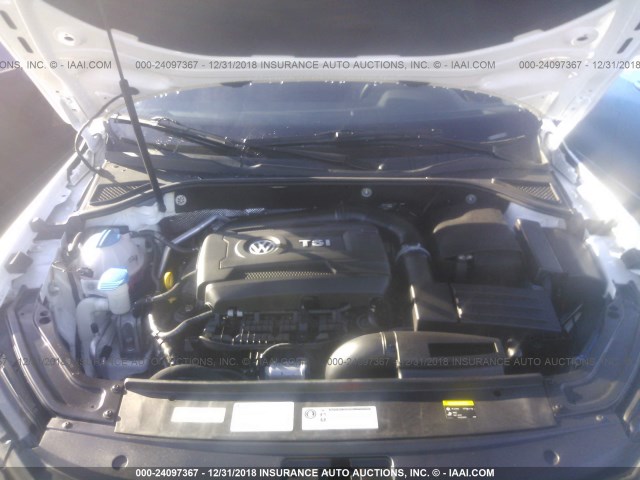 1VWDT7A32HC015844 - 2017 VOLKSWAGEN PASSAT R-LINE Ağ foto 10