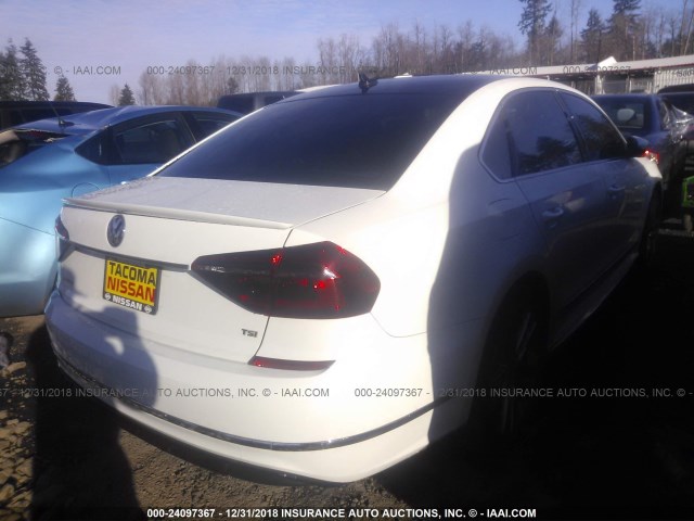 1VWDT7A32HC015844 - 2017 VOLKSWAGEN PASSAT R-LINE Ağ foto 4