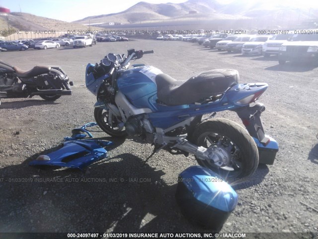 JYARP16E46A000545 - 2006 YAMAHA FJR1300 AS BLUE photo 3