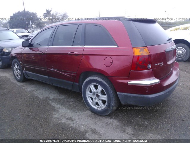 2A4GM68486R735153 - 2006 CHRYSLER PACIFICA TOURING RED photo 3