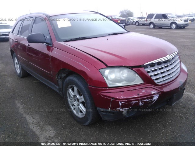 2A4GM68486R735153 - 2006 CHRYSLER PACIFICA TOURING RED photo 6