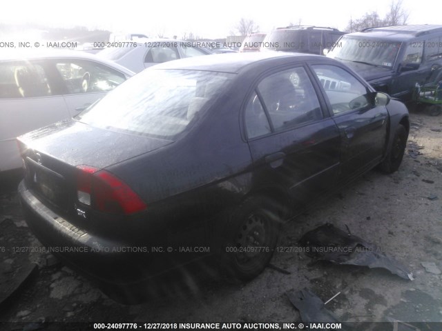 2HGES16345H583538 - 2005 HONDA CIVIC DX VP Qara foto 4