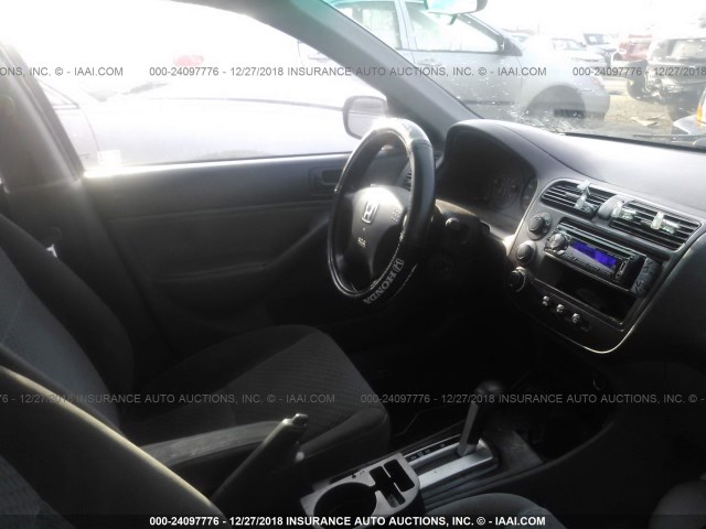 2HGES16345H583538 - 2005 HONDA CIVIC DX VP Qara foto 5