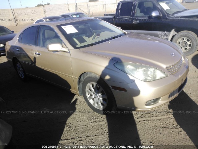 JTHBF30G330137801 - 2003 LEXUS ES 300 GOLD photo 1